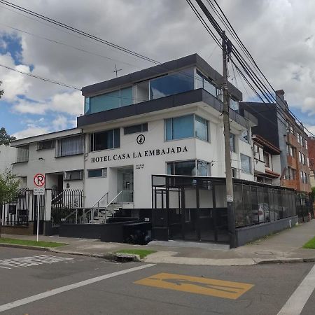 Hoteles Bogota Hotel Casa La Embajada ภายนอก รูปภาพ